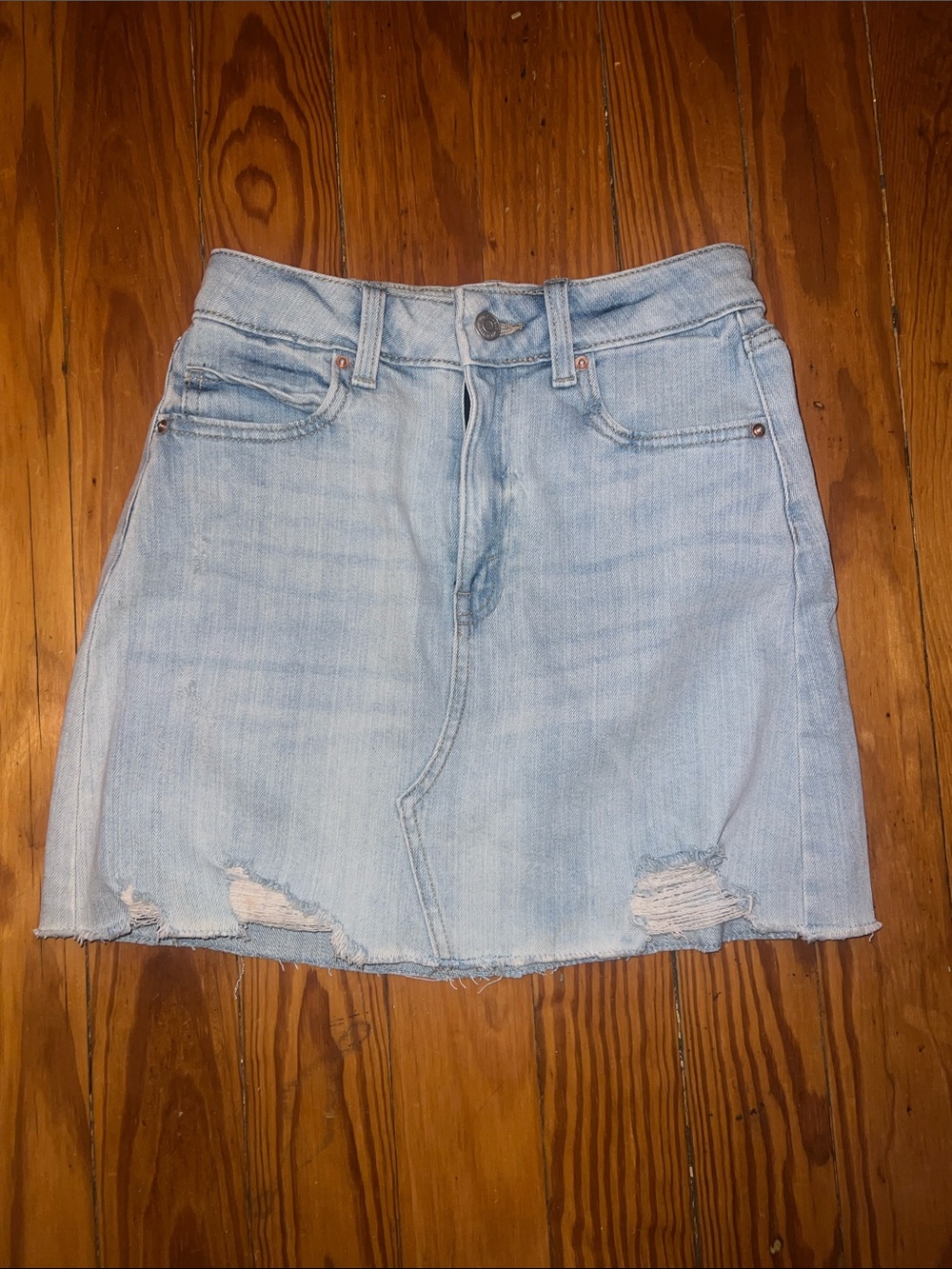 Denim skirt